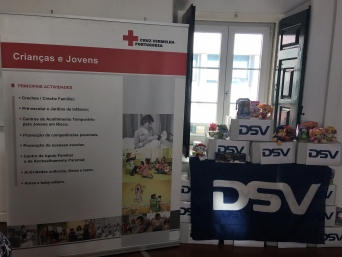 Crianças com Natal especial com o apoio da DSV.